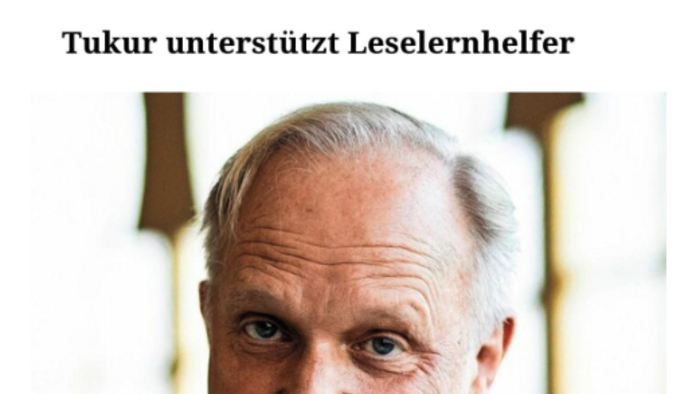 Ulrich Tukur ist neuer Schirmherr des MENTOR-Bundesverbandes (Bericht: HAZ, 13.11.2025)